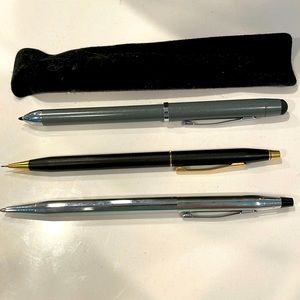 Set of 3 Cross writing implements